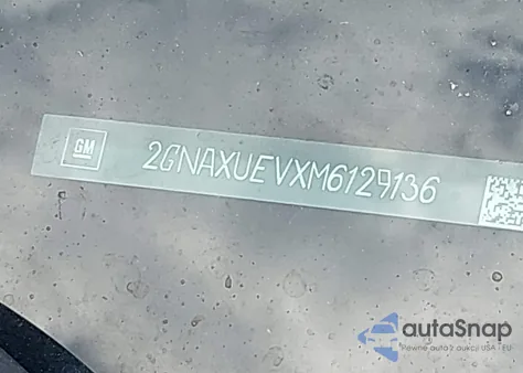 2021 Chevrolet Equinox Awd Lt from USA, damaged, VIN 2GNAXUEVXM6129136